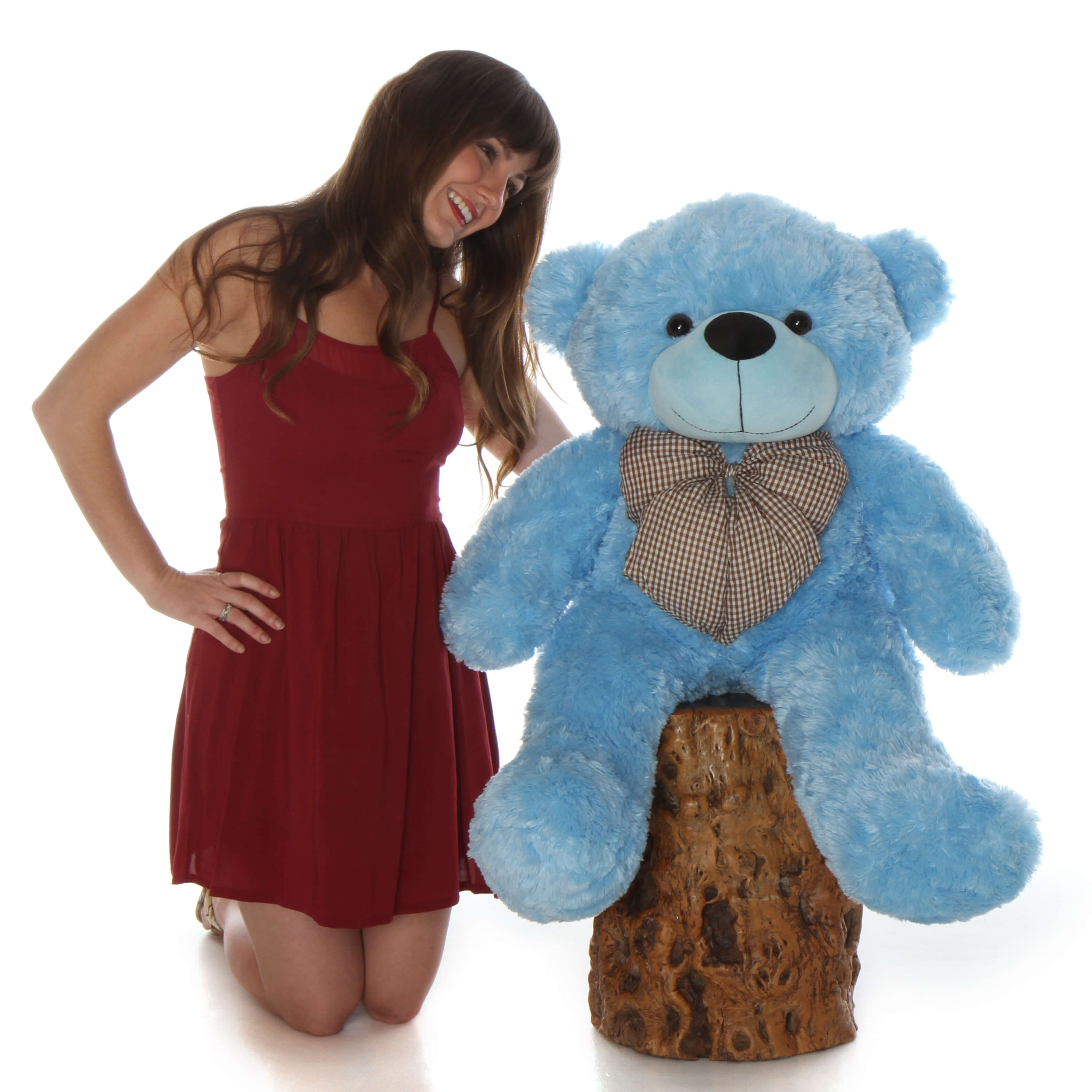 sky blue colour teddy bear