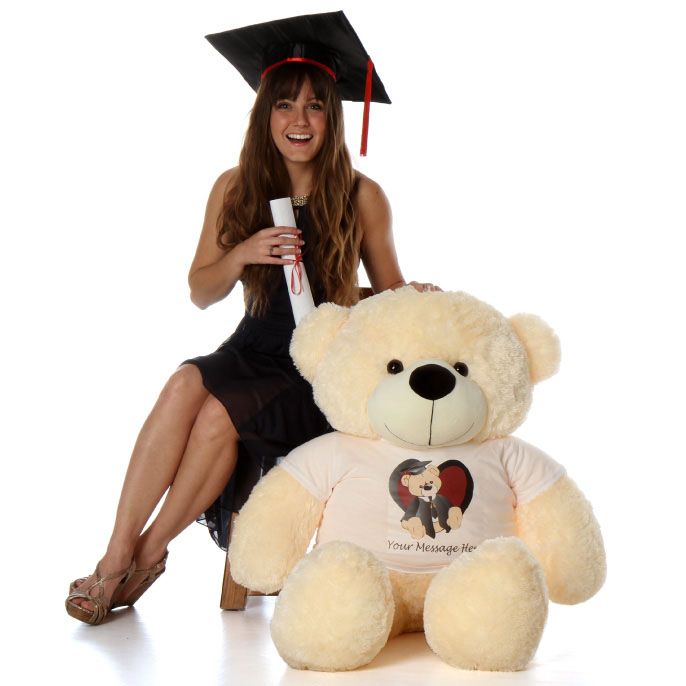 personalized graduation teddy bear