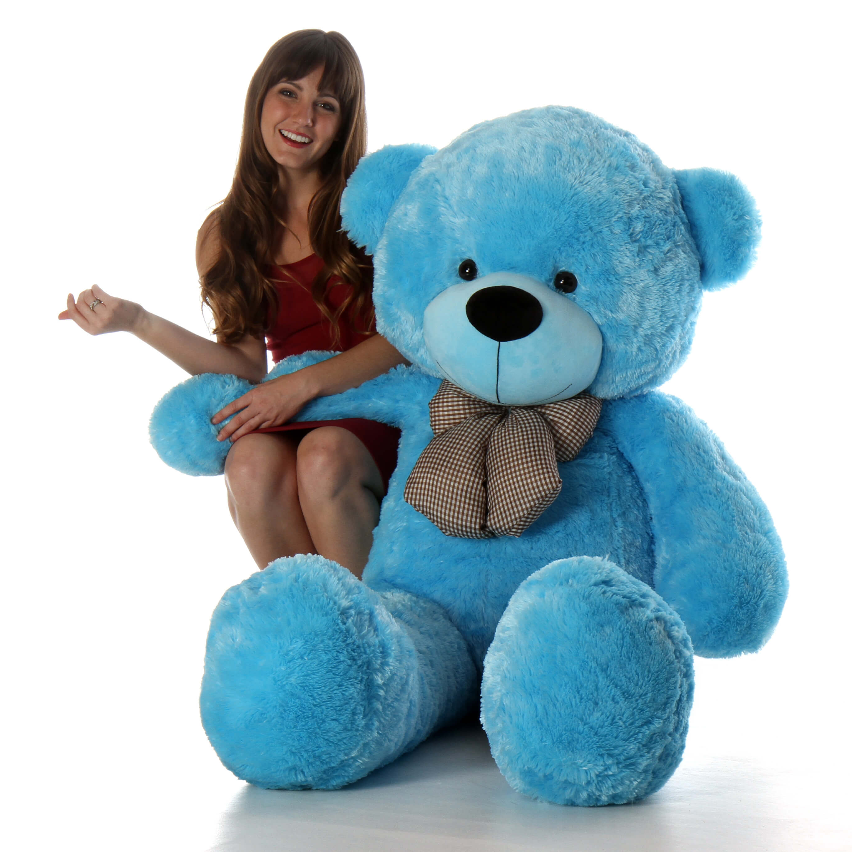 blue magic teddy bear human size