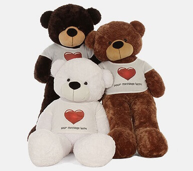 Bedankt Vijf redden Life Size Teddy Bear | Stuffed Bears - Giant Teddy Bear